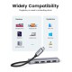 Ugreen 70336 interface hub USB 3.2 Gen 1 (3.1 Gen 1) Type-C 5000 Mbit/s Ugreen 70336 interface hub USB 3.2 Gen 1 (3.1 Gen 1) Type-C 5000 Mbit/s