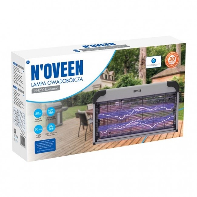 N'OVEEN IKN230 Economic Insecticide lamp Grey