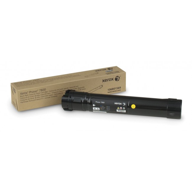 Xerox Genuine Phaser 7800 Black Toner Cartridge Xerox Genuine Phaser 7800 Black Toner Cartridge