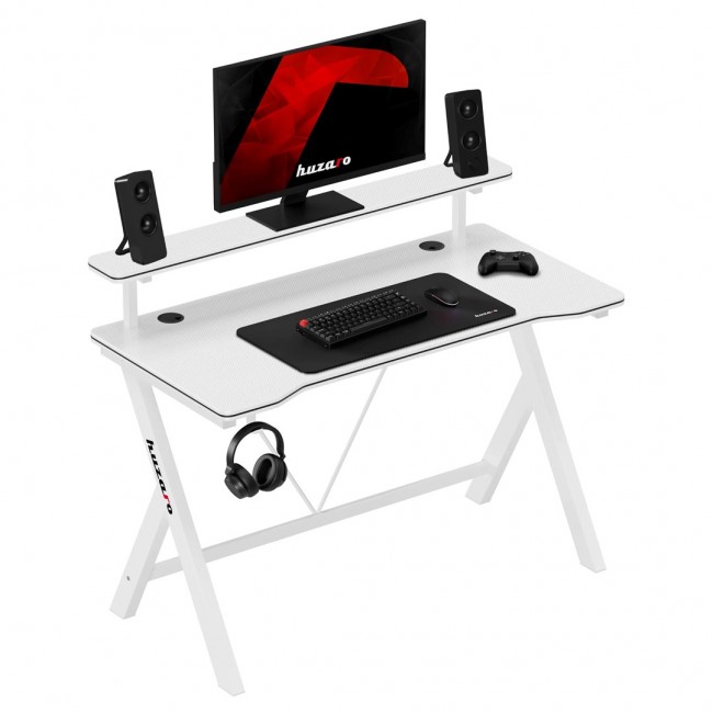 Huzaro Hero 1.9 White Gaming Desk Huzaro Hero 1.9 White Gaming Desk