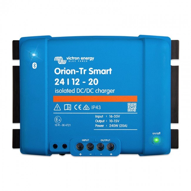 Orion-Tr Smart 24/12-20A Isolated DC-DC charger Orion-Tr Smart 24/12-20A Isolated DC-DC charger