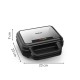 Tefal SW383D10 sandwich maker 700 W Black, Stainless steel