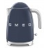 Smeg KLF03NBEU electric kettle 1.7 L 2400 W Blue, Chrome