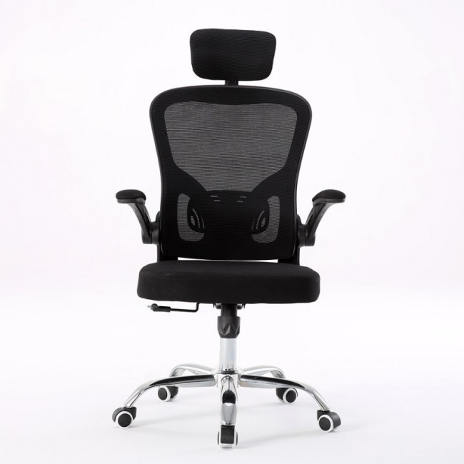 Topeshop FOTEL DORY CZER office/computer chair Padded seat Mesh backrest