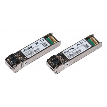 Mikrotik SFP/SFP+/SFP28 BiDi: XS+2733LC15D network transceiver module Fiber optic 25000 Mbit/s LC 1330 nm