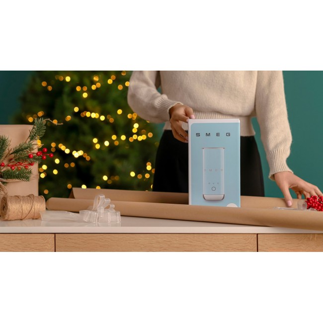 Smeg MFF02PBEU milk frother/warmer Automatic milk frother/warmer Blue