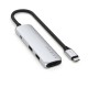 Satechi ST-P4SS interface hub USB Type-C 10000 Mbit/s Silver Satechi ST-P4SS interface hub USB Type-C 10000 Mbit/s Silver