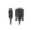 Lanberg CA-DPDV-10CU-0018-BK video cable adapter 1.8 m DisplayPort DVI-D Black