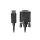Lanberg CA-DPDV-10CU-0018-BK video cable adapter 1.8 m DisplayPort DVI-D Black