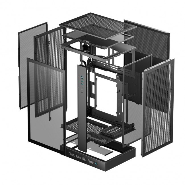 DeepCool CH270 Digital Mini Tower Black