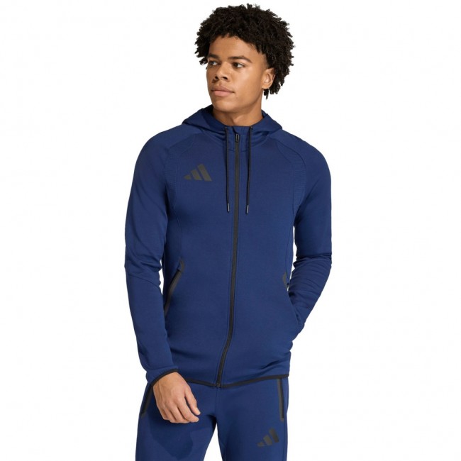 Bluza męska adidas Tiro 26 Travel Sweat Hoodie granatowa KF6078 XL Bluza męska adidas Tiro 26 Travel Sweat Hoodie granatowa KF6078 XL