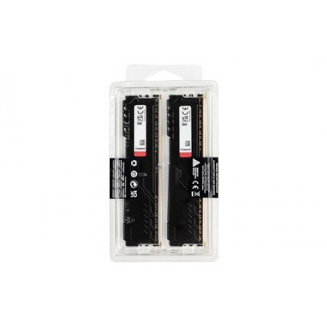 Kingston Technology FURY Beast 16GB 3200MT/s DDR4 CL16 DIMM (Kit of 2) Black