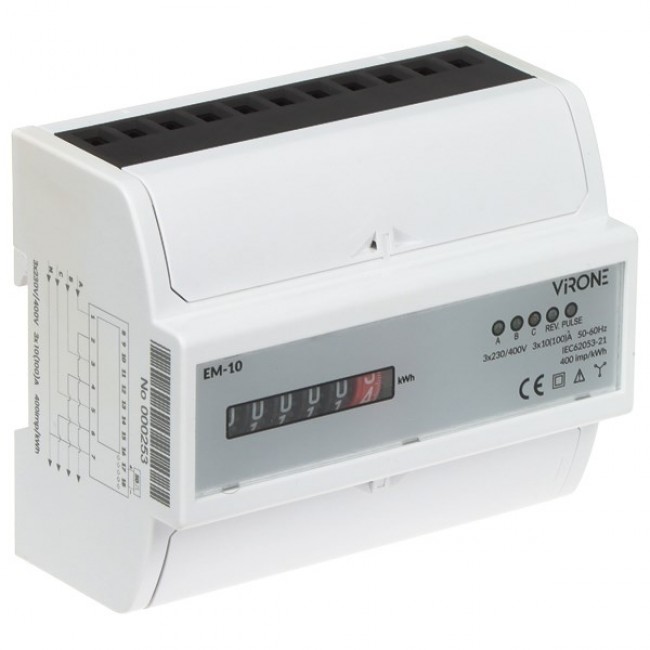 Energy meter EM-10 three-phase, analog