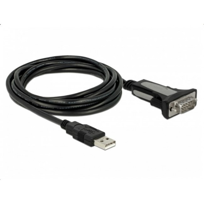 DeLOCK 65962 serial cable Black 3 m USB Type-A DB-9 DeLOCK 65962 serial cable Black 3 m USB Type-A DB-9
