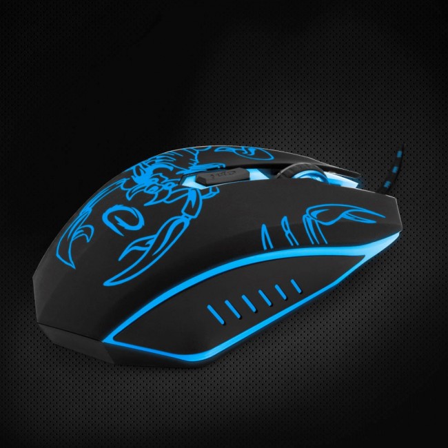 Esperanza EGM203B Scorpio mouse USB Type-A Optical 2400 DPI Right-hand