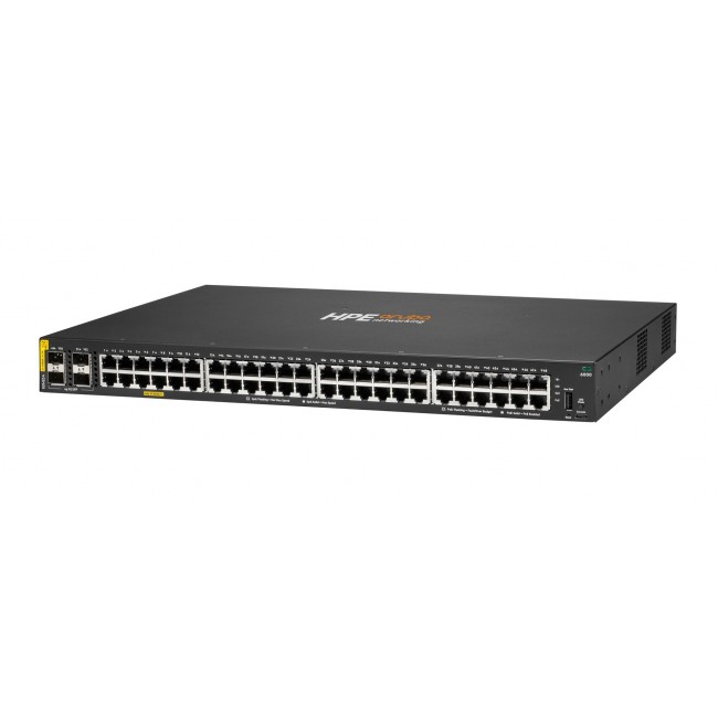 Aruba 6000 48G Class4 PoE 4SFP 370W Managed L3 Gigabit Ethernet (10/100/1000) Power over Ethernet (PoE) 1U Aruba 6000 48G Class4 PoE 4SFP 370W Managed L3 Gigabit Ethernet (10/100/1000) Power over Ethernet (PoE) 1U