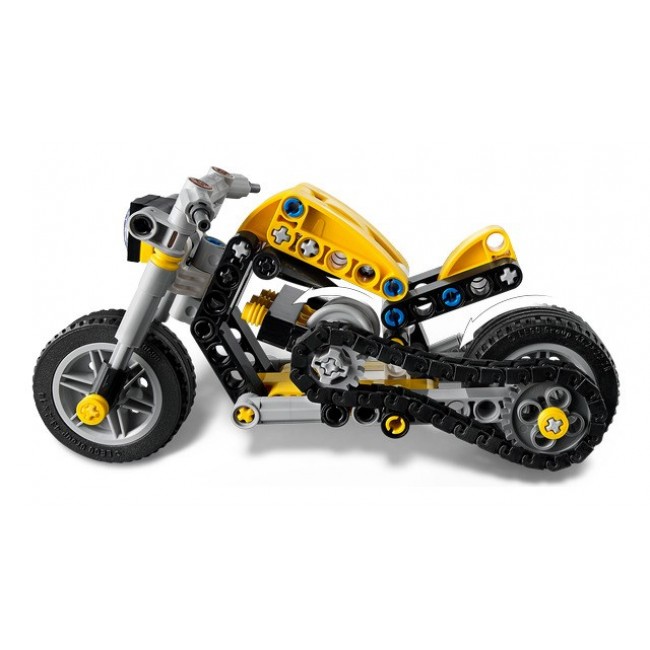 LEGO TECHNIC 42225 Yellow Motorcycle