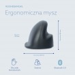 R-Go Tools RGOHEBAMLWL mouse Universal Left-hand Bluetooth Optical 1600 DPI
