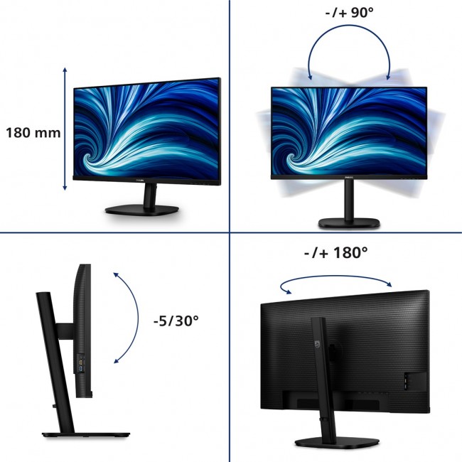 Philips 32B2U3601/00 computer monitor 80 cm (31.5