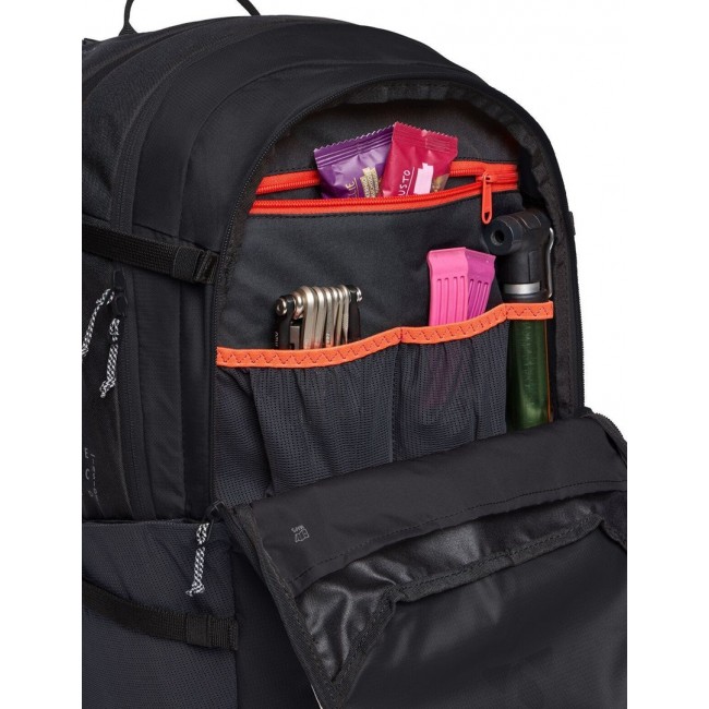 VAUDE Bike Alpin 23+5 backpack Sports backpack Black Polyamide, Polyurethane (PU), Polyester