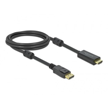 DeLOCK Active DisplayPort 1.2 to HDMI Cable 4K 60 Hz 2 m