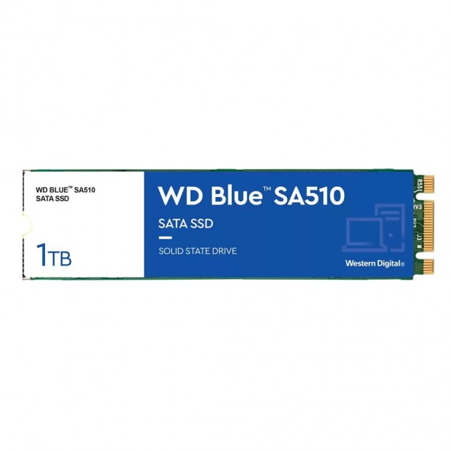 Western Digital Blue SA510 1 TB M.2 Serial ATA III Western Digital Blue SA510 1 TB M.2 Serial ATA III