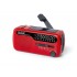 Muse MH-07 RED self-powered radio, Red