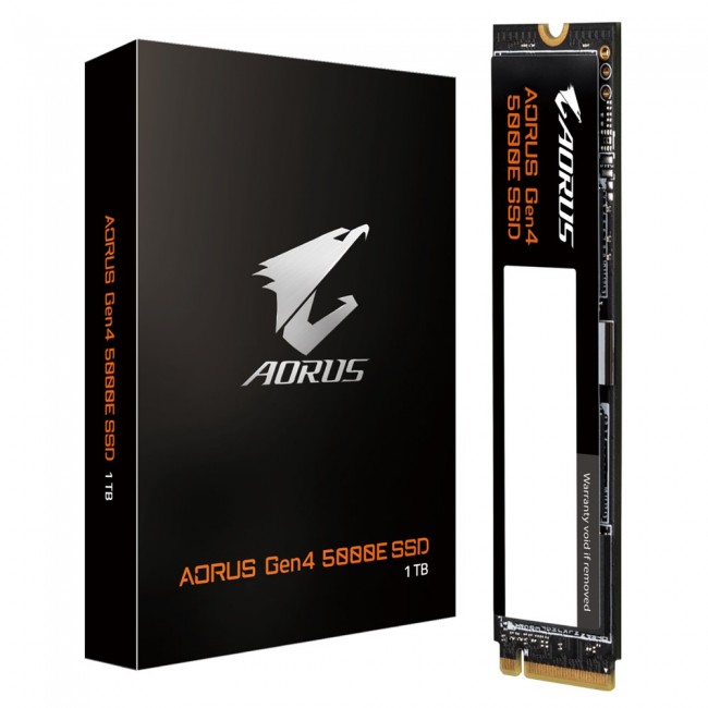 GIGABYTE AORUS Gen4 5000E 1 TB M.2 PCI Express 4.0 NVMe 3D TLC NAND