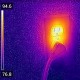 FLIR C3-X thermal imaging camera Black 1800 mAh Vanadium Oxide Uncooled Focal Plane Arrays Built-in display 128 x 96 pixels LCD 640 x 480 pixels FLIR C3-X thermal imaging camera Black 1800 mAh Vanadium Oxide Uncooled Focal Plane Arrays Built-in display 128 x 96 pixels LCD 640 x 480 pixels