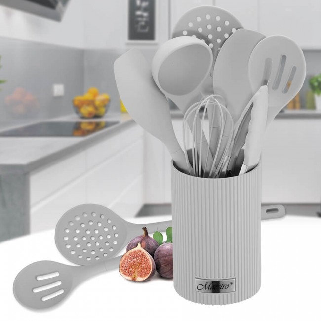 Kitchen utensils MAESTRO MR-1542-GREY 8 elements Grey Kitchen utensils MAESTRO MR-1542-GREY 8 elements Grey