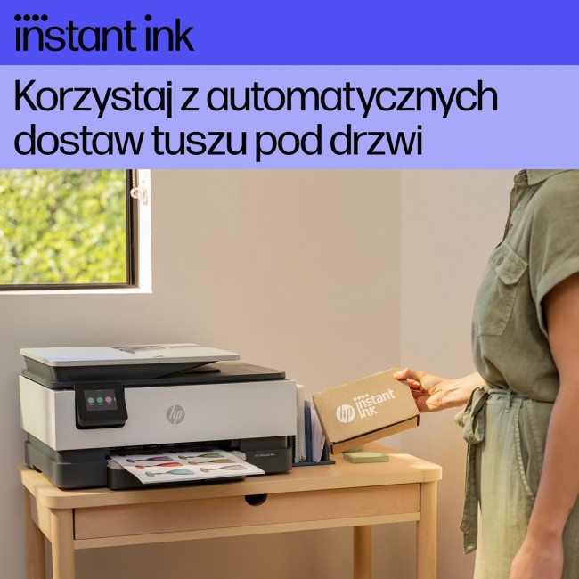 HP OfficeJet Pro 8132e Wireless All-in-One Color Printer, Instant Ink Two-sided printing