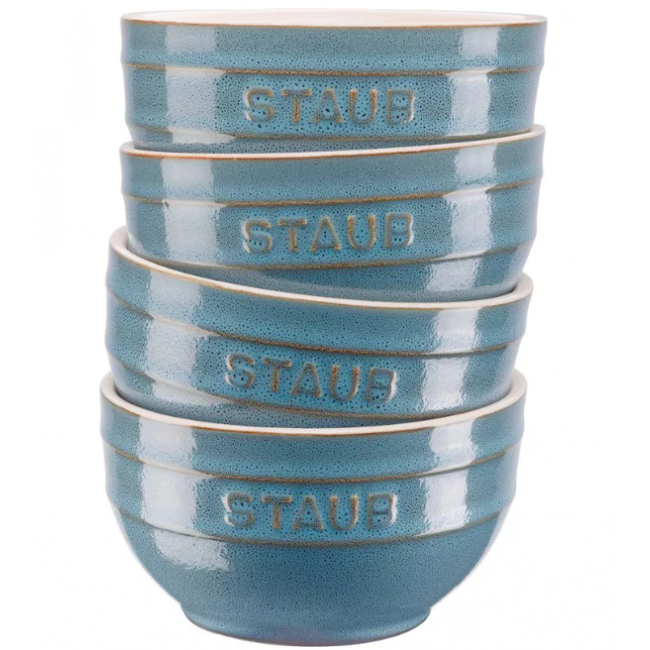 STAUB ROUND BOWL 40508-147-0 14 CM - SET OF 4 PIECES