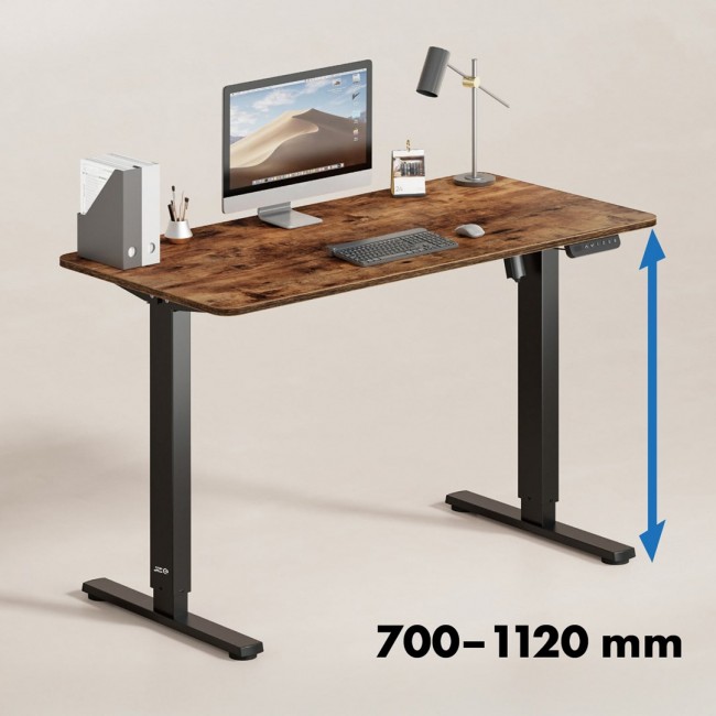 Ergo Office electric height adjustable desk, max height 1160mm, max - 80kg, without sit-stand desk top, black, ER-400 B Ergo Office electric height adjustable desk, max height 1160mm, max - 80kg, without sit-stand desk top, black, ER-400 B