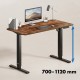 Ergo Office electric height adjustable desk, max height 1160mm, max - 80kg, without sit-stand desk top, black, ER-400 B Ergo Office electric height adjustable desk, max height 1160mm, max - 80kg, without sit-stand desk top, black, ER-400 B