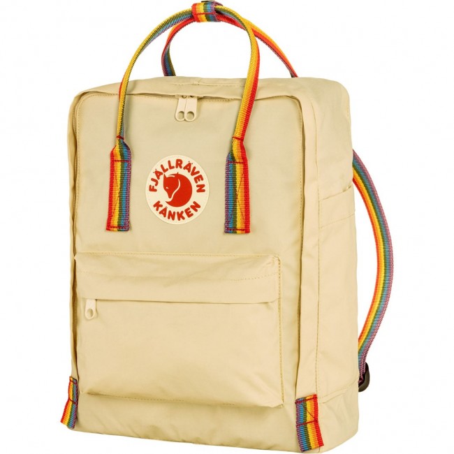 Fj llr ven Kanken Rainbow backpack Casual backpack Oak Vinylon