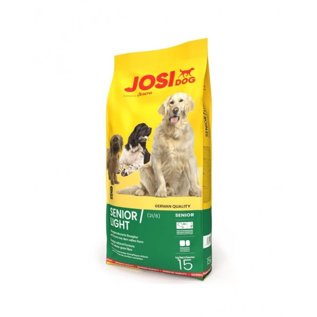 JOSERA JosiDog Senior/Light - dry dog food - 15kg