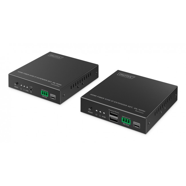 HDMI 4K/60Hz extender with KVM USB over IP HDMI 4K/60Hz extender with KVM USB over IP