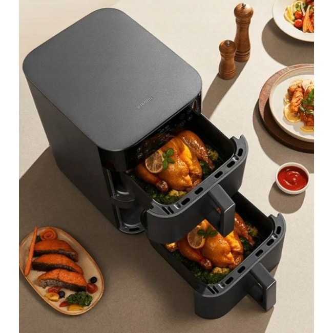 Xiaomi Smart Double Stack Air Fryer 12L Stand-alone 2800 W Hot air fryer Black
