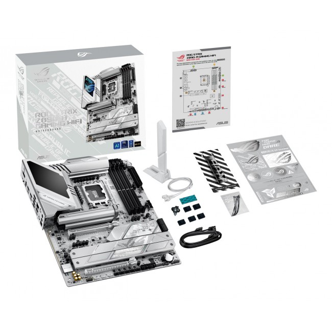 ASUS ROG STRIX Z890-A GAMING WIFI Intel Z890 LGA 1851 (Socket V1) ATX ASUS ROG STRIX Z890-A GAMING WIFI Intel Z890 LGA 1851 (Socket V1) ATX