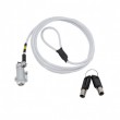 Mobilis 001378 cable lock Black, Grey 1.8 m