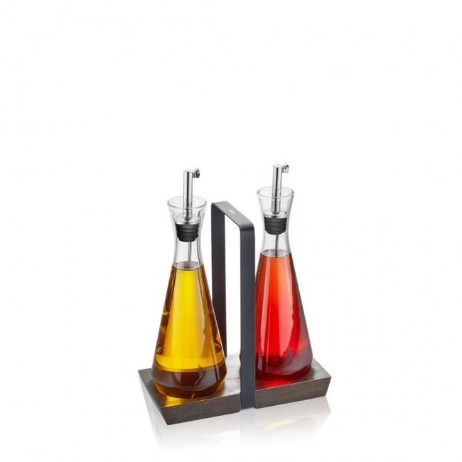 GEFU X-PLOSION oil/vinegar dispenser 0.25 L Glass, Silicone, Stainless steel Transparent