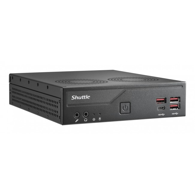 Shuttle Slim PC DB860 , S1851, 2x HDMI, 1x DP, 1x USB-C (DP), 1x 2.5