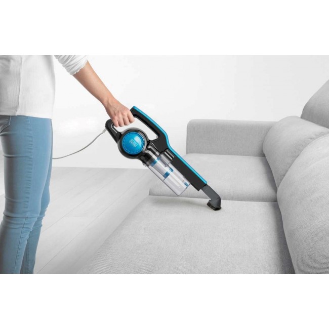 Black+Decker BXVMS602E Upright vacuum cleaner Black, Blue