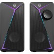 PC Speakers 2.0 DEFENDER J5 2.0 6W LED USB black