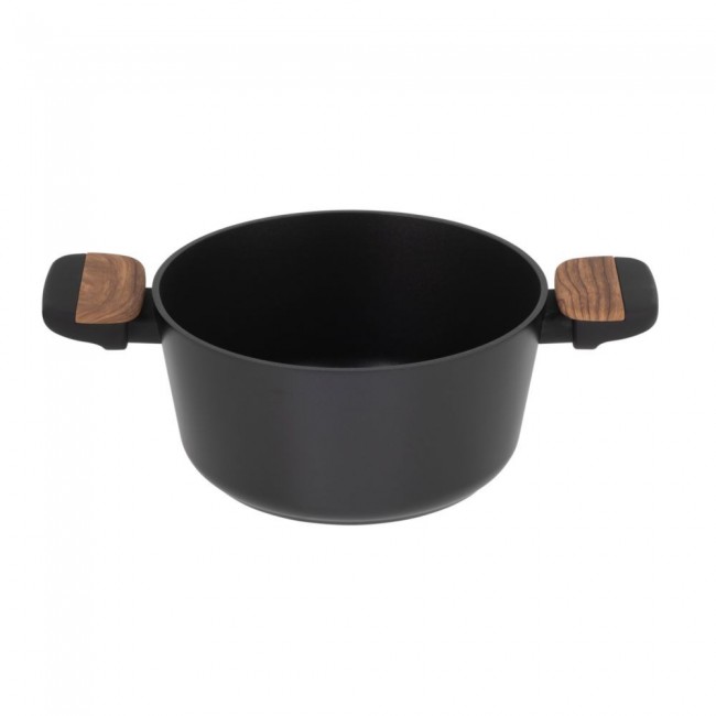 Resto Kitchenware Mon 2.6 L Round Black, Wood Resto Kitchenware Mon 2.6 L Round Black, Wood