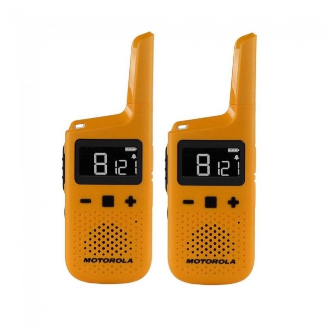 Motorola T72 walkie talkie 16 channels, yellow Motorola T72 walkie talkie 16 channels, yellow
