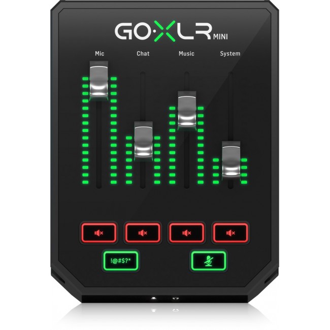 TC Helicon Go XLR Mini - mixer and audio interface TC Helicon Go XLR Mini - mixer and audio interface