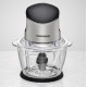 Rommelsbacher MZ 400 electric food chopper 1 L 400 W Black, Stainless steel