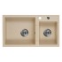 2-bowl granite sink