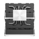 Montech Metal DT24 Premium Computer case, Processor Air cooler 12 cm Black Montech Metal DT24 Premium Computer case, Processor Air cooler 12 cm Black